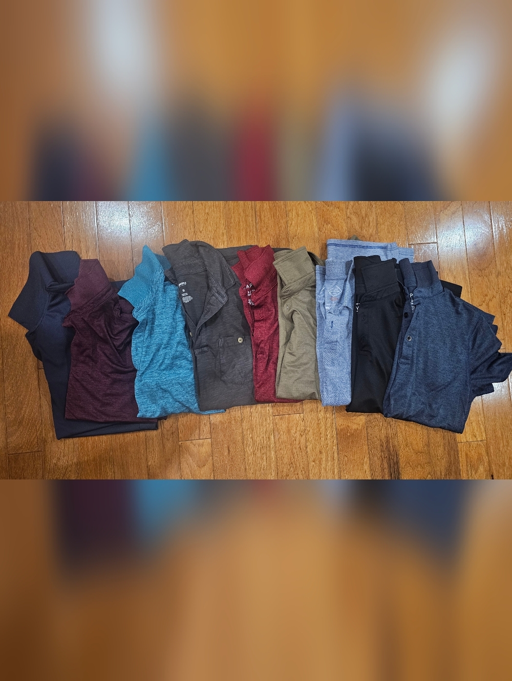 Mens Active Polos